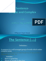 Sentence - A Power Point Presentation