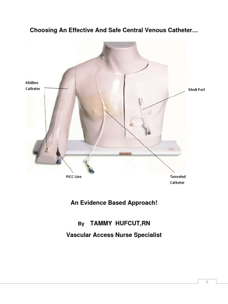 Central Venous Catheters | PDF | Intravenous Therapy | Medicine