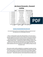 PasswordCracker.me - How to Make Secure Passwords - Password Cracking