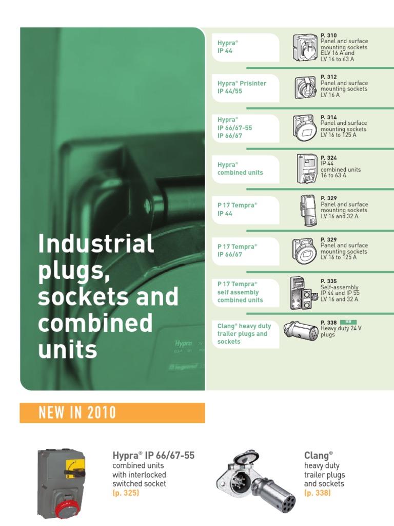 LEGRAND Industrial Plugs & Sockets | PDF | Ac Power Plugs And Sockets ...