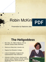 Robin McKinley Presentation