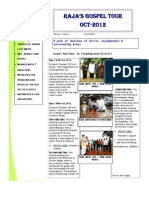 Raja's Work Report 8 10oct 2012