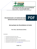 Apostila Antropologia Das Mentalidades de Saúde PDF