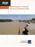 Download ADBs Response to Natural Disasters and Disaster Risks by Independent Evaluation at Asian Development Bank SN110493082 doc pdf