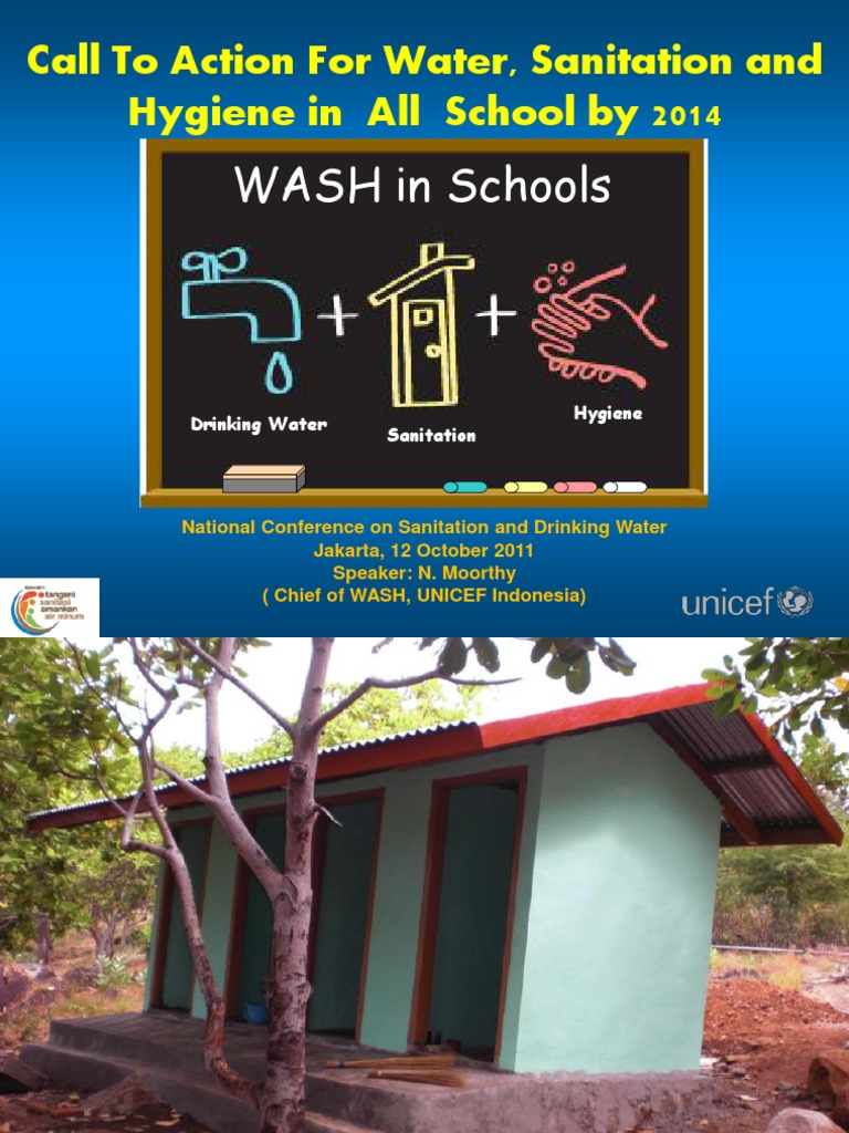 Call To Action For Water, Sanitation and Hygiene in All School by 2014