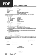 Surat Pernyataan Pelimpahan Hak Atas Sebidang Tanah