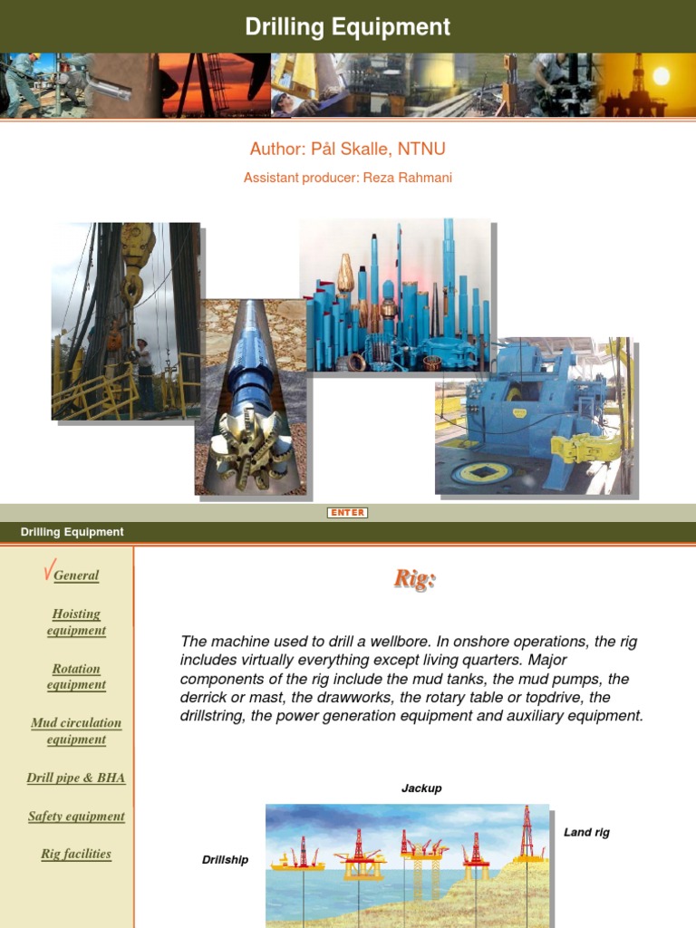 Drilling Equipment Overview and Components | PDF