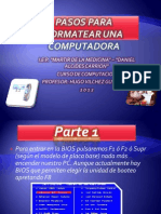 Como Formatear Una Computadora