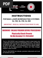 Download SITELITE Instructions by Russell C Weed SN110507322 doc pdf