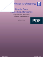 Dowds Farm - Charred Plant Remains Report