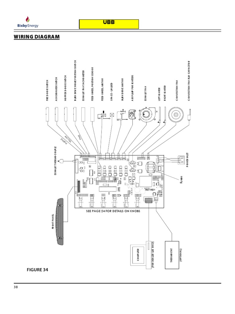 Wiring Diagrams For Bixby Stoves | PDF | Switch | Thermostat