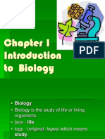 Chapter 1 Intro To Biology