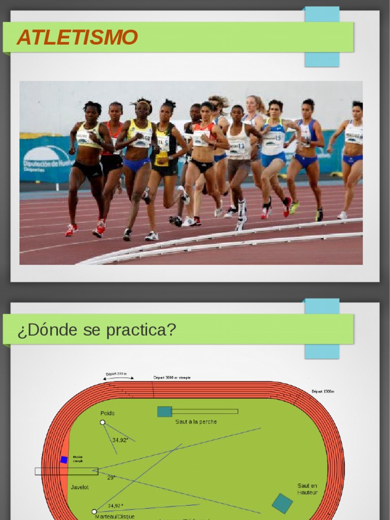 Introducción al Atletismo y sus Pruebas | PDF | Deporte del atletismo ...