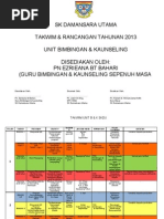 Download Perancangan n Takwim Unit BK 2013 by Cik Ezrieana Bahari SN110521285 doc pdf