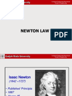 Kuliah 4 Hukum Newton I