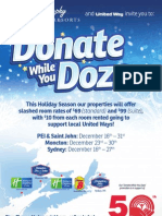 DP Murphy 11x17 Donate While You Doze Poster 2012