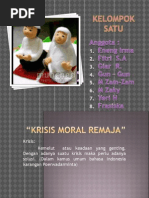 Download Presentasi Makalah Agama - Krisis Moral Remaja by ZakyMaulani SN110534947 doc pdf