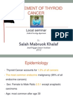 Management of Throid Cancer