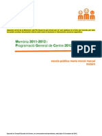 Memòria 11-12 I Pla Anual 2012 - 2013 - Versió - 5.0 - Blog PDF