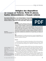 Avaliação Radiológica Dos Dispositivos de Fixação de Fraturas. Parte II: Placas, Hastes Intramedulares e Fixação Externa