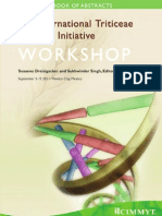 International Triticeae Mapping Initiative Workshop, 21. Book of Abstracts Mexico, DF (Mexico) 5-9 September 2011