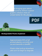 Ecorite Imaging Biodegradable Products