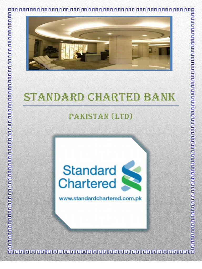 Standard Charted Bank Pakistan (LTD) PDF Banks Loans
