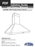 Download Ap238 Ps29 Ps31 Manual by Euro-Kitchen Inc SN11055136 doc pdf