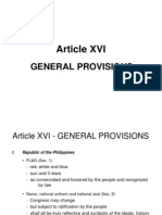 General Provisions and Amendments and Revisions