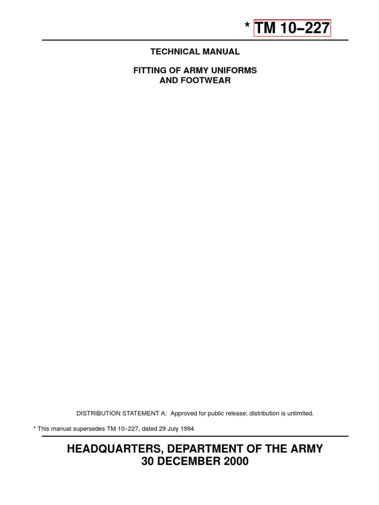 ARMY TM 10227 PDF