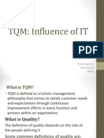 TQM Influence of IT
