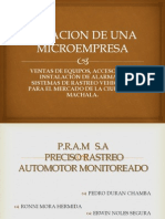 Creacion de Una Microempresa