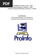 Recomendações do MEC para montagem de laboratório de informática