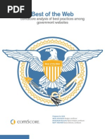 Best of The Web Comscore Analysis of Best Practices Among Government Websites