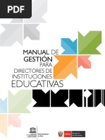 Download Manual de Gestin para Directores de Instituciones Educativas by Fundacin Telefnica del Per  SN110569677 doc pdf
