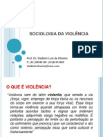 Sociologia Da Violencia - Aula Julho 2012