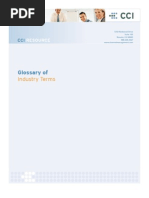 Download Channel Management Glossary of Industry Terms by CCI- Channel Management  SN11057595 doc pdf
