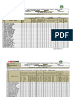 Matriz de Evaluacion