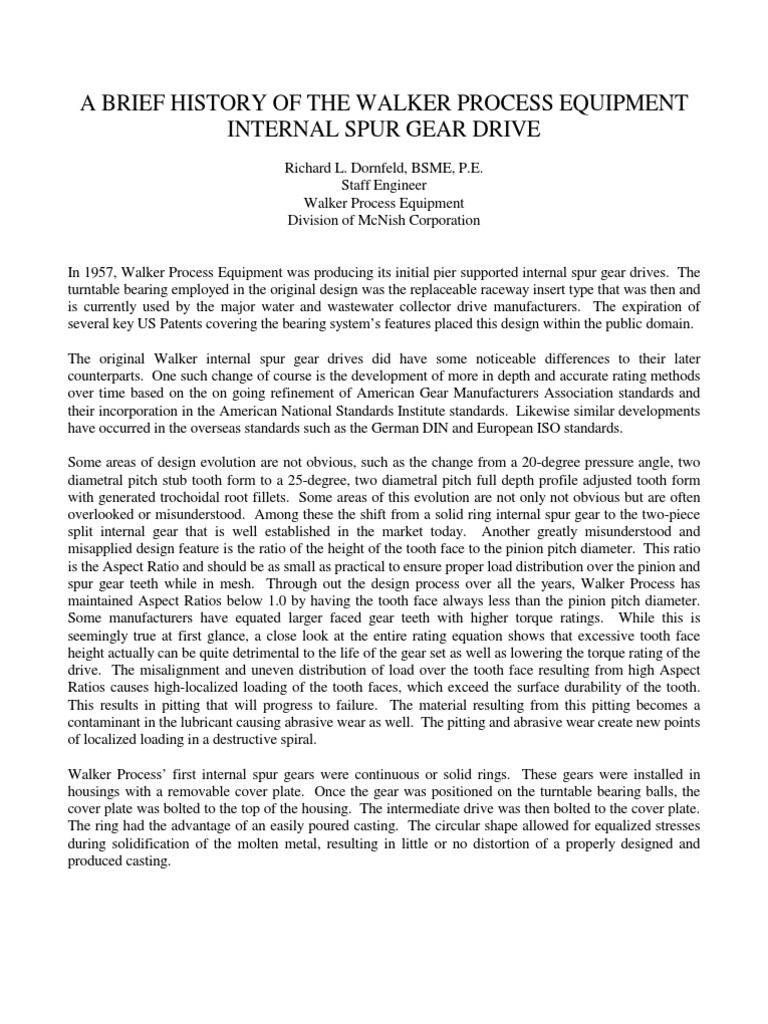 Gear Design Evolution for Engineers | PDF | Technology & Engineering