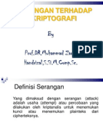 Pertemuan 3 Serangan Terhadap Kriptografi