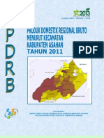 15.1208000 - 2012 - 9302011.1208 - PDRB Menurut Kecamatan Kabupaten Asahan 2011