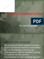 Marketing Management - Market Segmentation