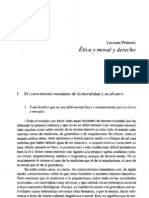 Ética y Moral y Derecho - Gustavo Bueno