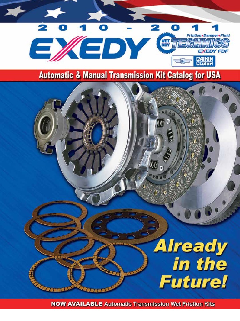 Exedy 2010 OEM Catalogue PDF Automatic Transmission Clutch