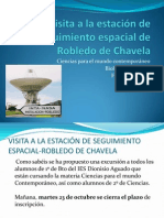 Visita a la estación de seguimiento espacial de