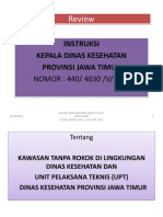 Review Instruksi Kadinkes TTG KTR Dan KTM