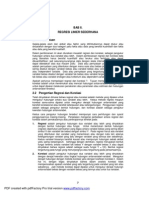 Download Analisis Regresi Linier Sederhana by Ade Yudi Prawira SN110612563 doc pdf