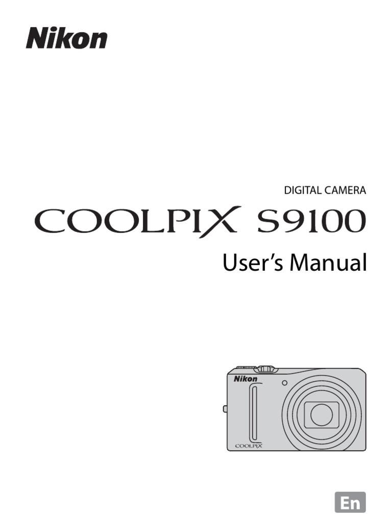 Nikon Coolpix S9100 User Manual_EN | Exposición (Fotografía) | Secure