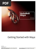 Download Gettingstarted With Maya by elcordovez SN11061465 doc pdf