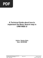 Download A Technical Guide About How to Implement the Basic Search Help in CRM WEB UI by Umasankar Reddy G SN110620180 doc pdf